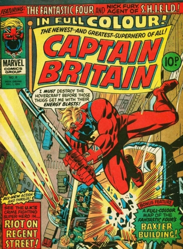 Captain Britain Vol 1 # 8
