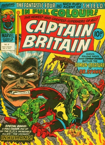 Captain Britain Vol 1 # 9