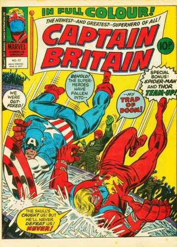 Captain Britain Vol 1 # 22