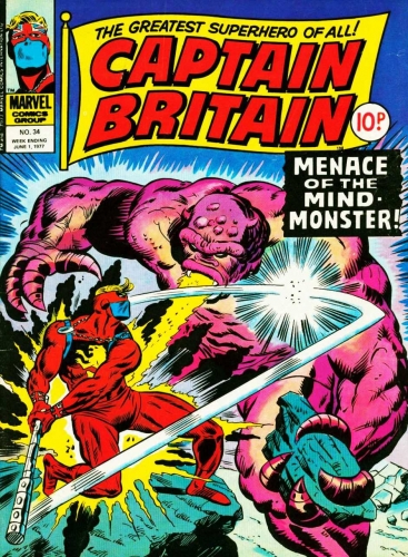 Captain Britain Vol 1 # 34