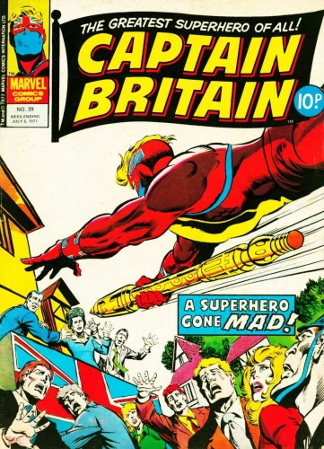 Captain Britain Vol 1 # 39