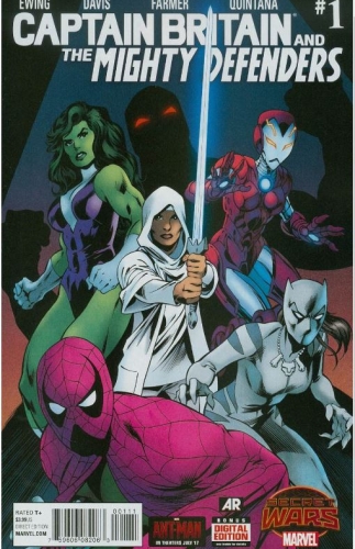 Captain Britain and the Mighty Defenders # 1