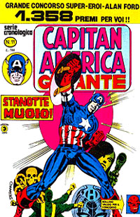 Capitan America Gigante # 11