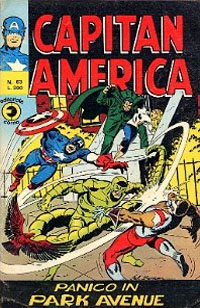 Capitan America # 63