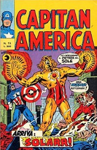 Capitan America # 72
