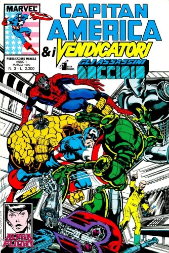 Capitan America e i Vendicatori # 3