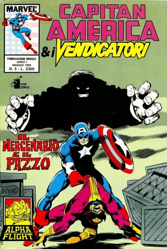 Capitan America e i Vendicatori # 5