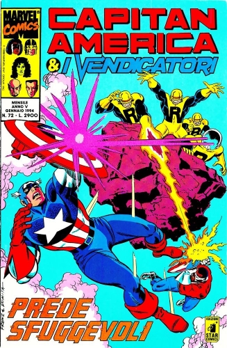 Capitan America e i Vendicatori # 72