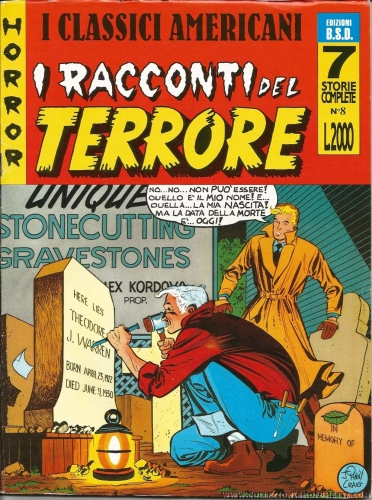 I Classici Americani - I Racconti del Terrore # 8