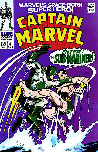 Captain Marvel vol 1 # 4