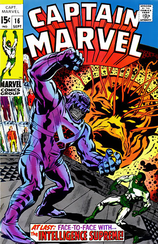 Captain Marvel vol 1 # 16
