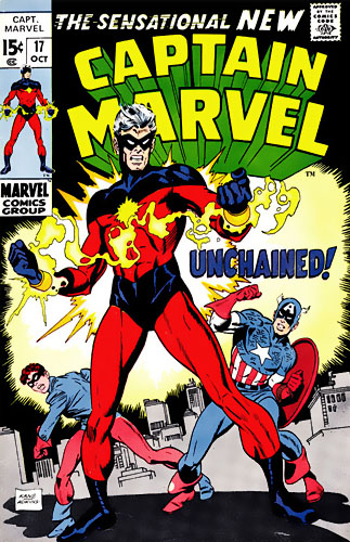 Captain Marvel vol 1 # 17