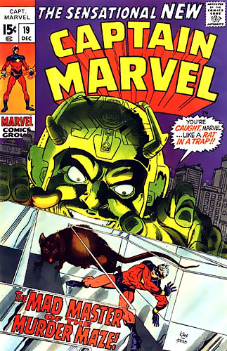 Captain Marvel vol 1 # 19