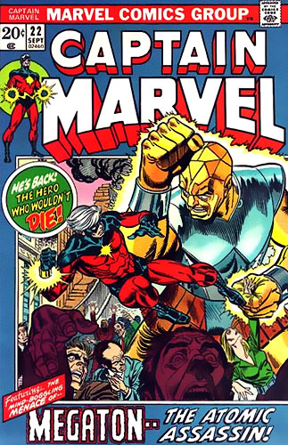 Captain Marvel vol 1 # 22