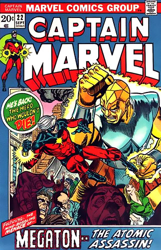 Captain Marvel vol 1 # 22