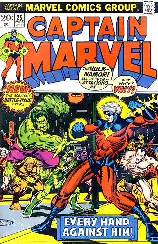 Captain Marvel vol 1 # 25