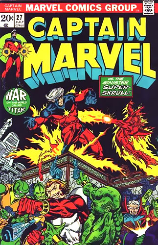 Captain Marvel vol 1 # 27