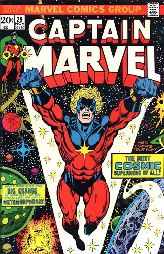Captain Marvel vol 1 # 29