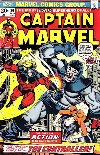 Captain Marvel vol 1 # 30