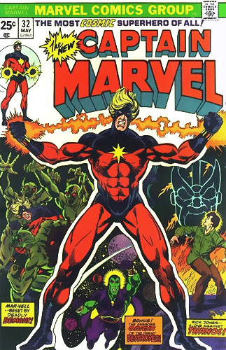 Captain Marvel vol 1 # 32