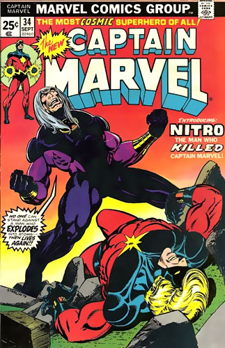 Captain Marvel vol 1 # 34