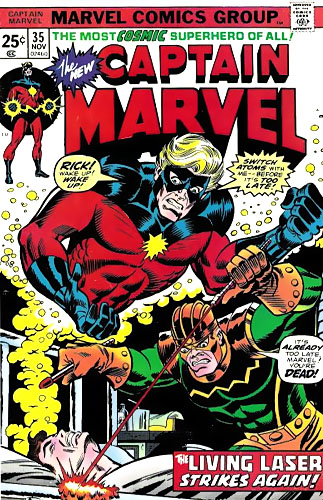 Captain Marvel vol 1 # 35