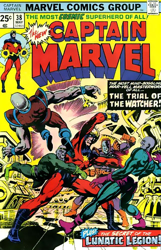 Captain Marvel vol 1 # 38