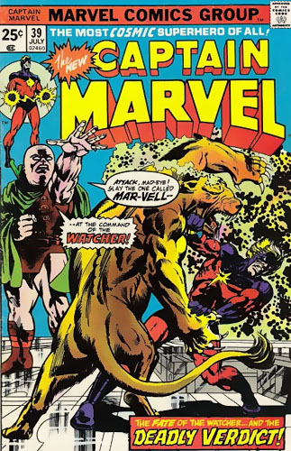 Captain Marvel vol 1 # 39