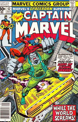 Captain Marvel vol 1 # 52