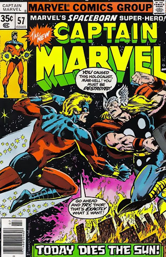 Captain Marvel vol 1 # 57