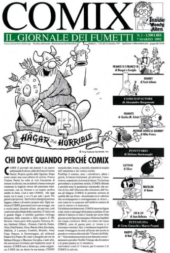 Comix Il Giornale dei Fumetti # 1