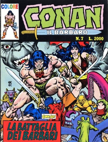 Conan il Barbaro # 7