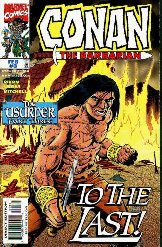 Conan the Barbarian: The Usurper # 3