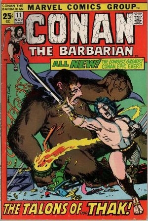 Conan The Barbarian Vol 1 # 11