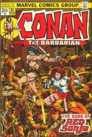 Conan The Barbarian Vol 1 # 24