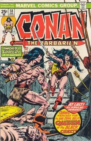 Conan The Barbarian Vol 1 # 58