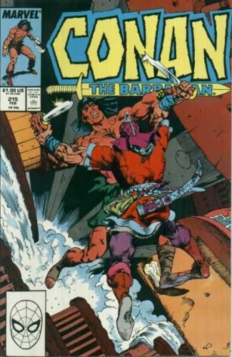 Conan The Barbarian Vol 1 # 215