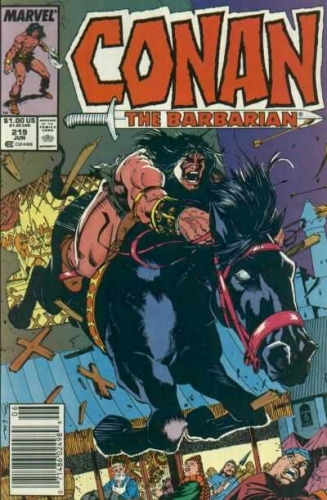 Conan The Barbarian Vol 1 # 219