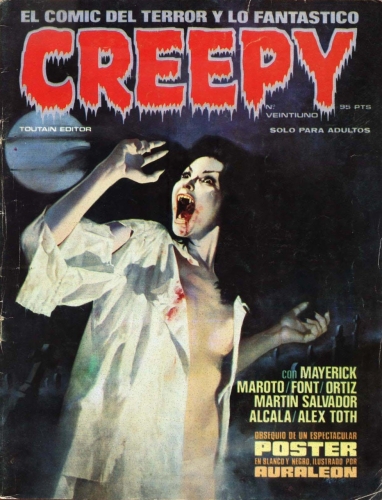 Creepy (Spagna) # 21