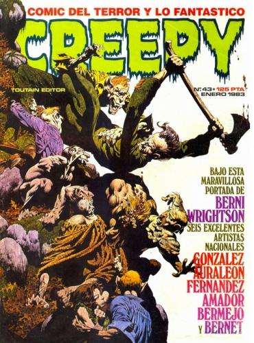 Creepy (Spagna) # 43