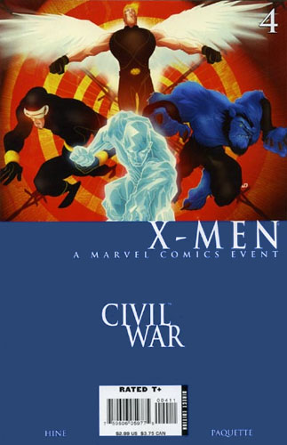 Civil War: X-Men # 4