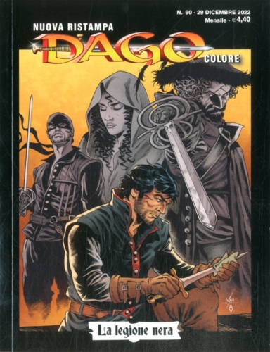 Dago colore nuova ristampa # 90