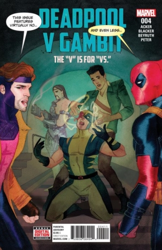 Deadpool V Gambit # 4