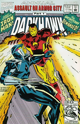 Darkhawk Annual # 1