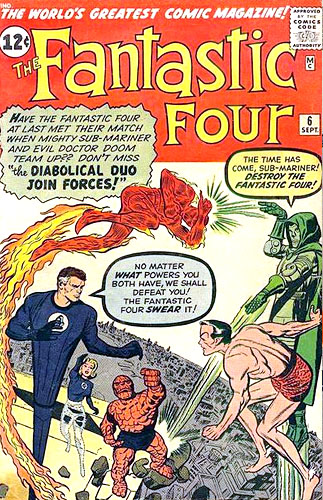 Fantastic Four Vol 1 # 6