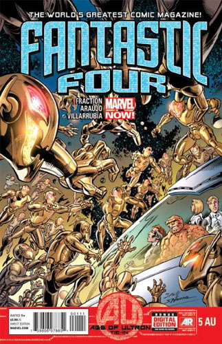 Fantastic Four Vol 4 # 5AU