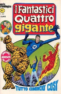 Fantastici Quattro Gigante # 1