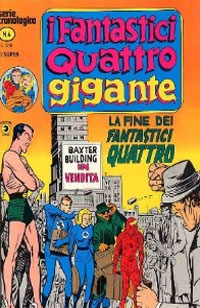 Fantastici Quattro Gigante # 4