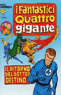 Fantastici Quattro Gigante # 5