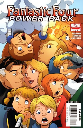 Fantastic Four and Power Pack # 4